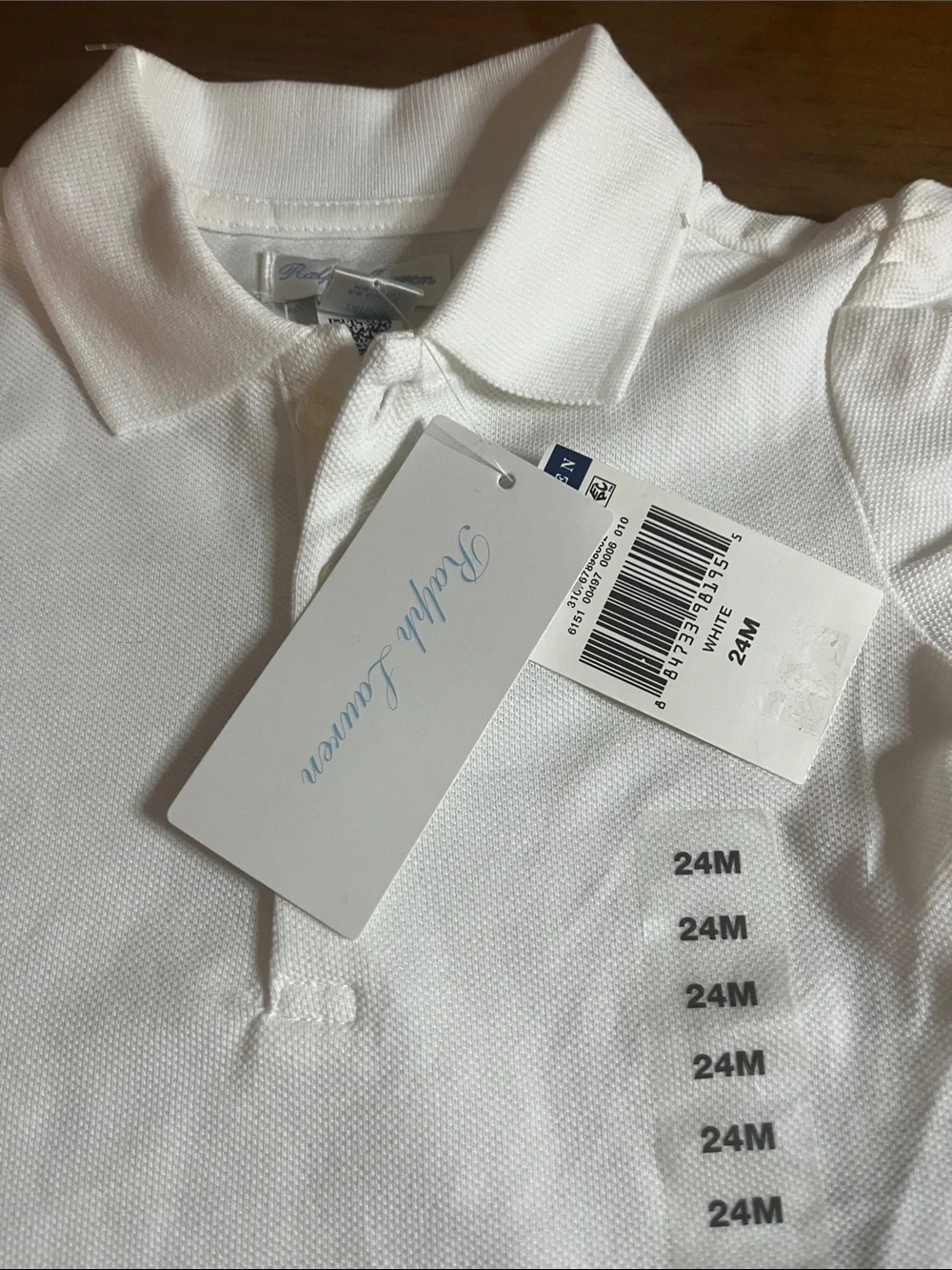 Ralph Lauren Polo Knit Top Sz 24 Months New